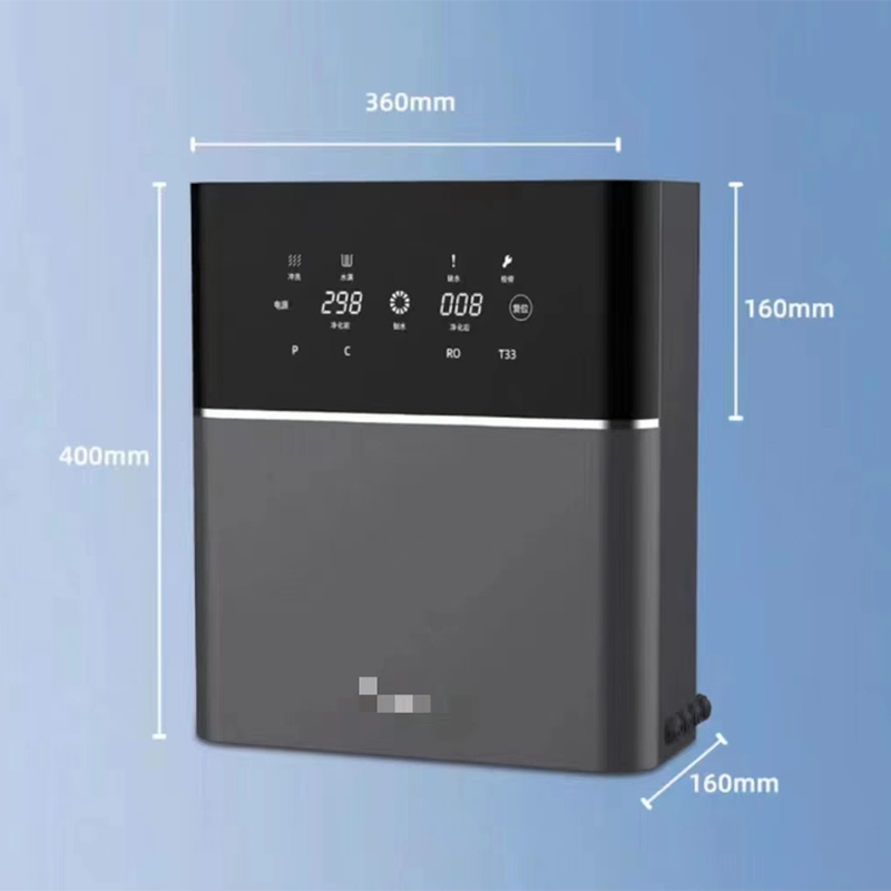 F6 grey 400G household reverse osmosis water purifier(water filter)