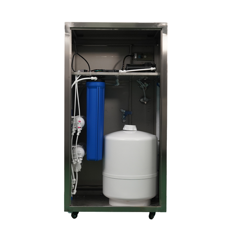 Stainless steel middle box 800 gallon commercial reverse osmosis water purifier(water filter)