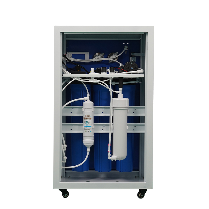 Blue and white 400 gallon commercial reverse osmosis water purifier(water filter)