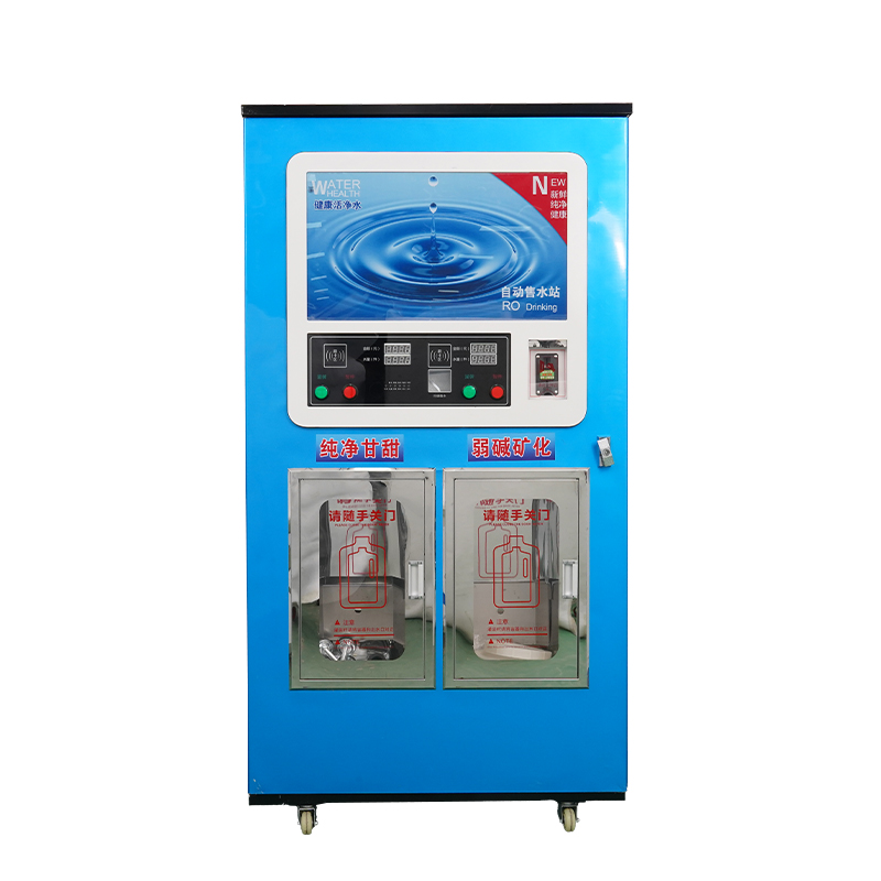 800 gallon blue foam double water outlet water dispenser
