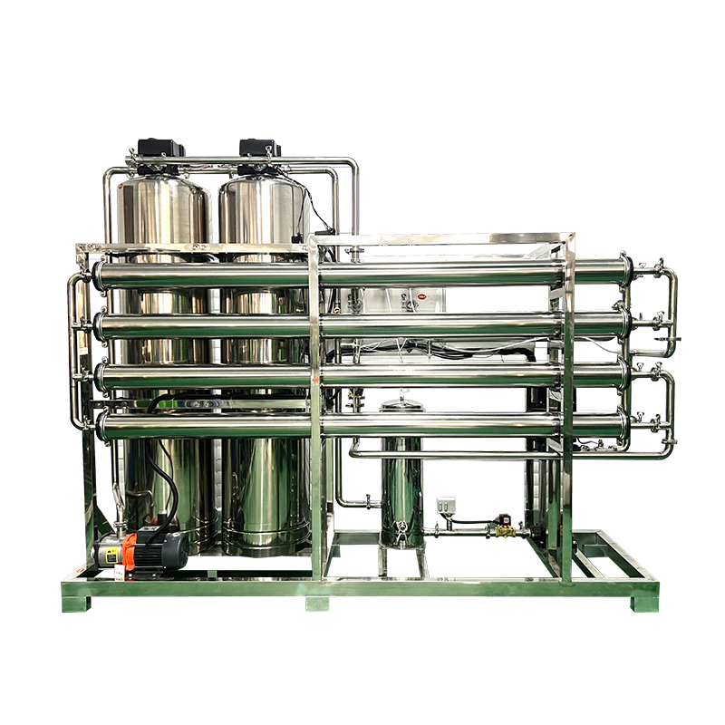 Two ton all stainless steel welding reverse osmosis water treatment equipment