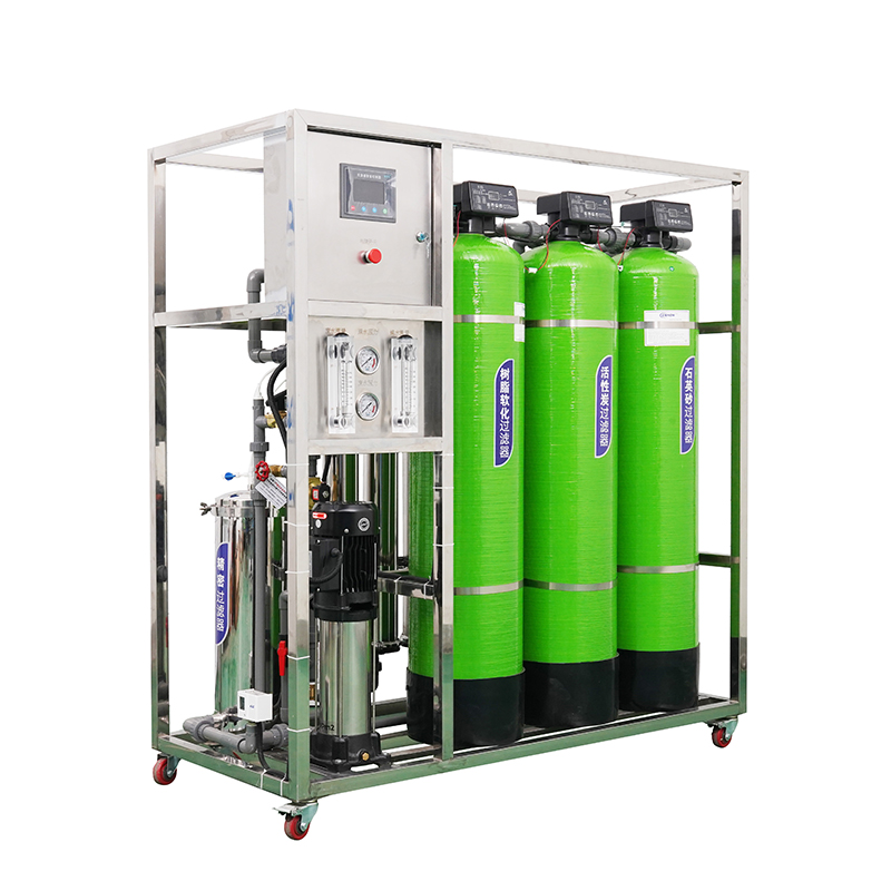 One ton sand carbon resin tank reverse osmosis water treatment equipment